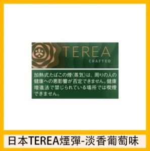 香港TEREA加熱菸淡香葡萄煙彈日版IQOS ILUMA專用口味推薦