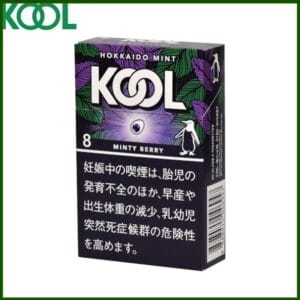 Kool香煙企鵝北海道薄荷莓果8mg日本本土免稅香港現貨