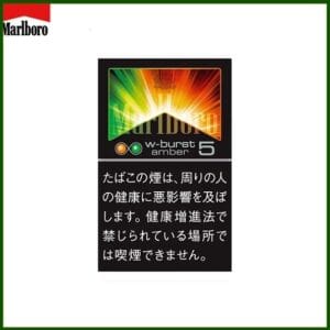 Marlboro萬寶路香煙橙子雙爆珠5mg日本本土免稅涼菸香港現貨