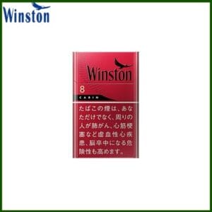 Winston雲斯頓香煙卡賓8mg日本本土免稅香港現貨
